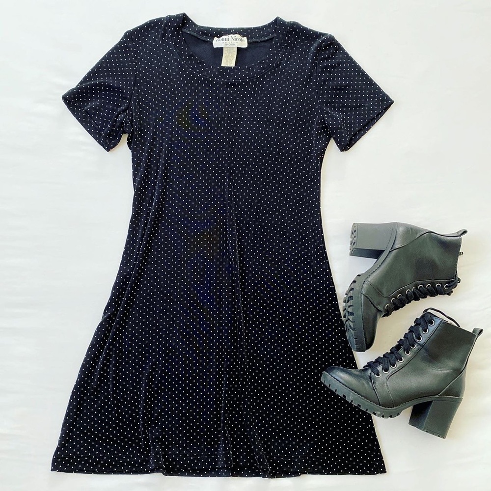 ⚫️ 90’s Polkadot Minidress ⚫️